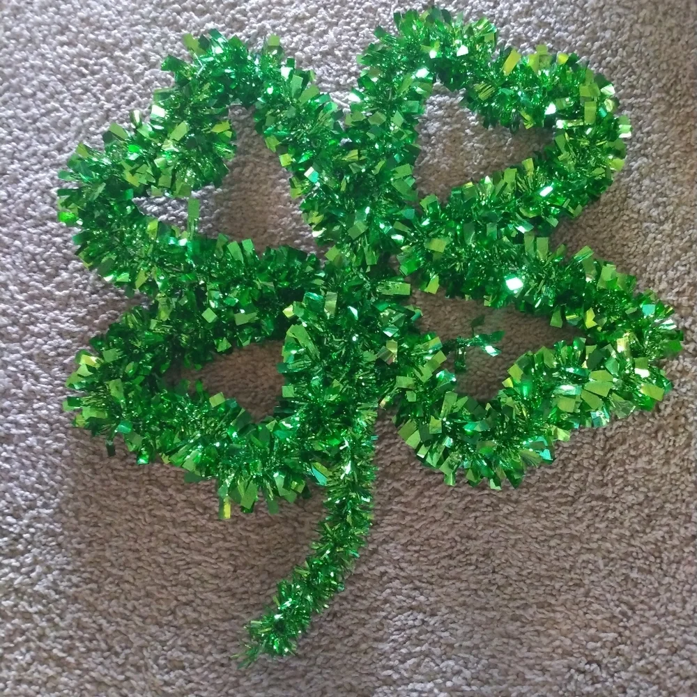 A Dozen New Shamrock Four Leaf Clover Decor St Patrick's Day